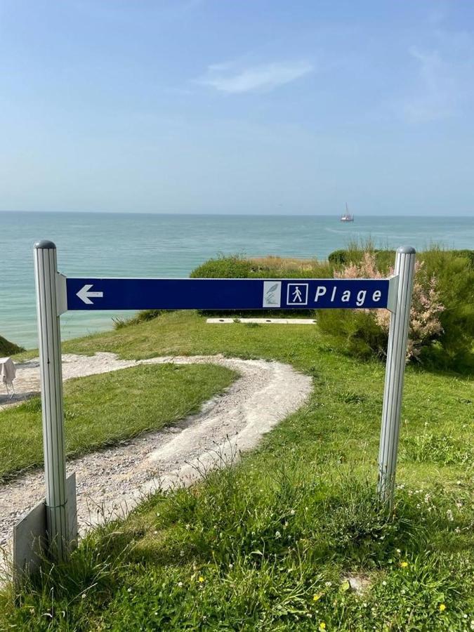Maison Le Coteau Plage Vue Mer, 8 Pers. Petit Caux Exterior foto