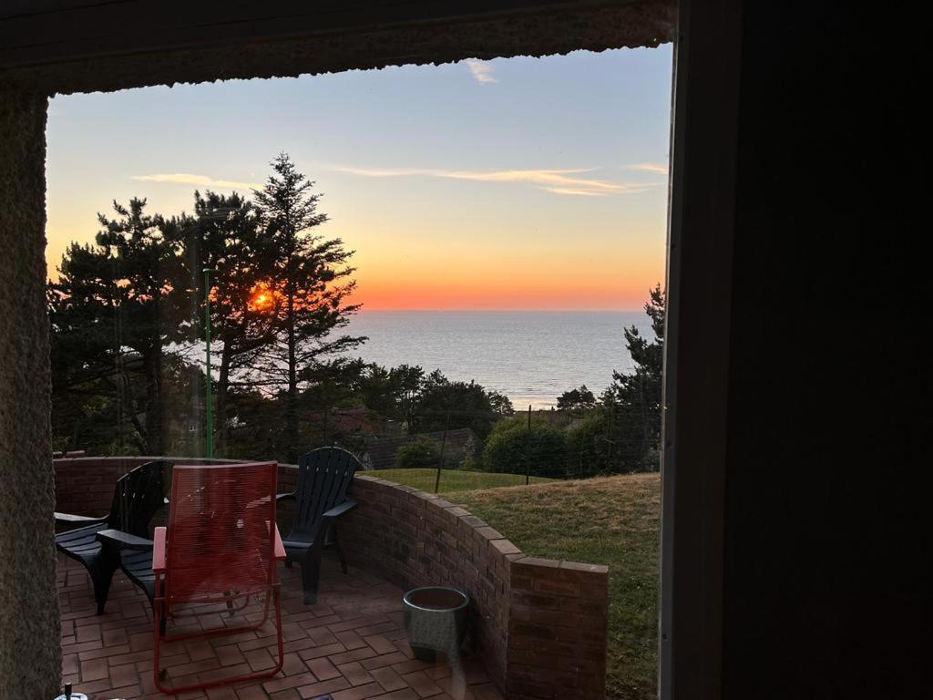 Maison Le Coteau Plage Vue Mer, 8 Pers. Petit Caux Exterior foto